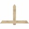 Ekena Millwork Eugene Rough Sawn Timber Gable Bracket, Douglas Fir, 60"W x 40"H x 2"D x 6"F, 16/12 Pitch GBW060X40X0206EUG00RDF - alternate 1